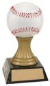 Baseball Pedestal Resin
