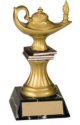 Lamp of Knowledge Pedestal Resin