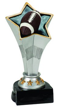Rising Star Football Award Trophy