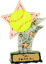 Softball Resin Star