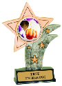 Star Theme Karate Trophy