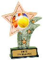 Tennis Theme Resin Star