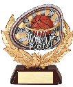 Basketball Full Colored Scene Trophy