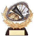 Cheerleading Full Colored Scene Trophy