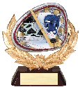 Hockey Full Colored Scene Trophy
