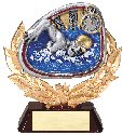 Full Colored Scene Swimming Trophy (Male or Female)