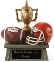 Vintage Football Resin Award