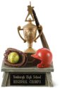 Vintage Softball Resin Award