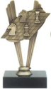 Chess Theme Metal Trophy