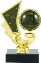 Spinning Bowling Ball Trophy