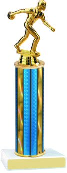 Prism Hologram Bowling Trophy
