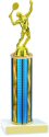 Prism Round Column Tennis Trophy