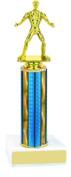 Prism Hologram Wrestling Trophy