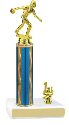 Prism Bowling Trophy with Trim