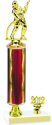 Prism Fireman Trophy with Pedestal and Trim