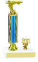 Pinewood Derby Trophy with Pedestal and Trim