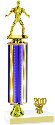 Traditional round column wrestling trophies