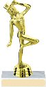 Dancing Figure on a Base Trophy