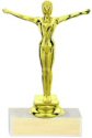 Gymnastics Figure on a Base Trophy
