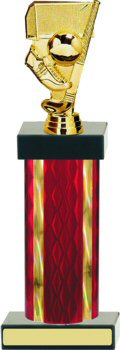 Diamond Hologram Wide Column Field Hockey Trophy