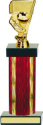 Diamond Hologram Wide Column Field Hockey Trophy