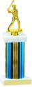 Prism Hologram Wide Column Baseball Trophy