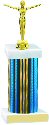 Prism Wide Column Gymnastics Trophy