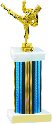 Prism Wide Column Karate Trophy