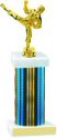 Prism Wide Column Martial Arts Trophy