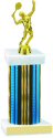 Prism Wide Column Tennis Trophy