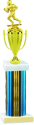 Prism Hologram Wide Column Football Cup Trophy