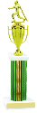 Prism Hologram Wide Column Softball Cup Trophy