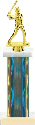 Traditional Wide Column Baseball Trophy