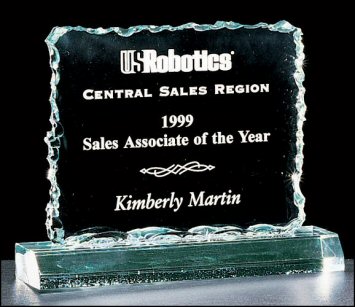 Crushed Ice Acrylic Award