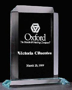 Summit Series Jade Acrylic Award