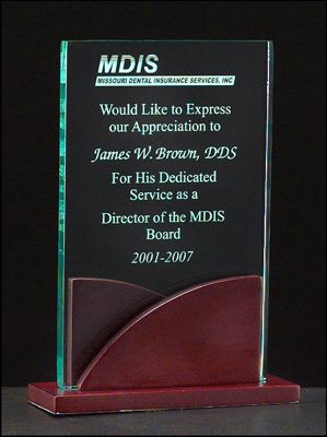 Economical Jade Acrylic Award