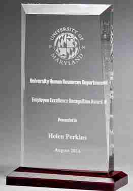 Red Apex Acrylic Award
