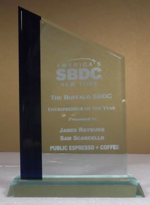 Zenith Jade Acrylic Award
