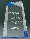 Blue Premier Acrylic Award