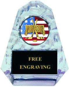 Pyramid Hockey Acrylic Award