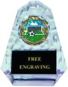 Pyramid Soccer Acrylic Award