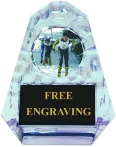 Pyramid Ice Cross Country Skiing Acrylic