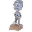 Girls Soccer Bobblehead Trophy