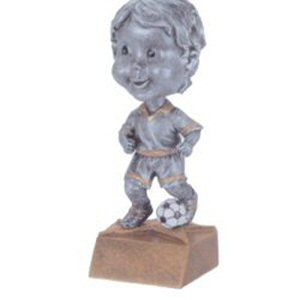Boys Soccer Bobblehead Trophy