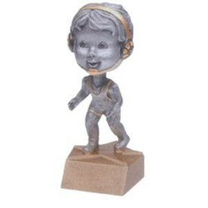 Boys Wrestling Bobblehead Trophy