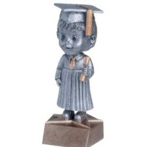 Boys Graduate Bobblehead Trophy