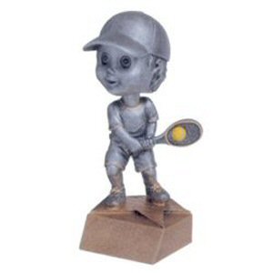 Boys Tennis Bobblehead Trophy