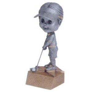 Girls Golf Bobblehead Trophy