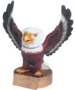 Eagle Mascot Bobblehead Trophy