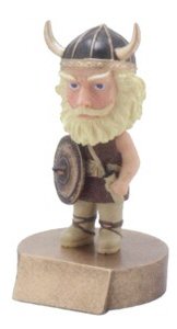 Viking Mascot Bobblehead Trophy